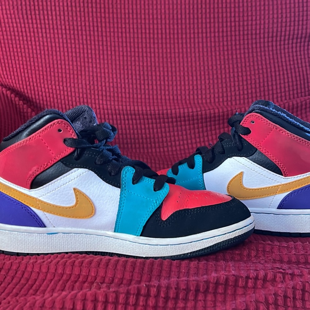 Multi colored Mid Jordan 1’s